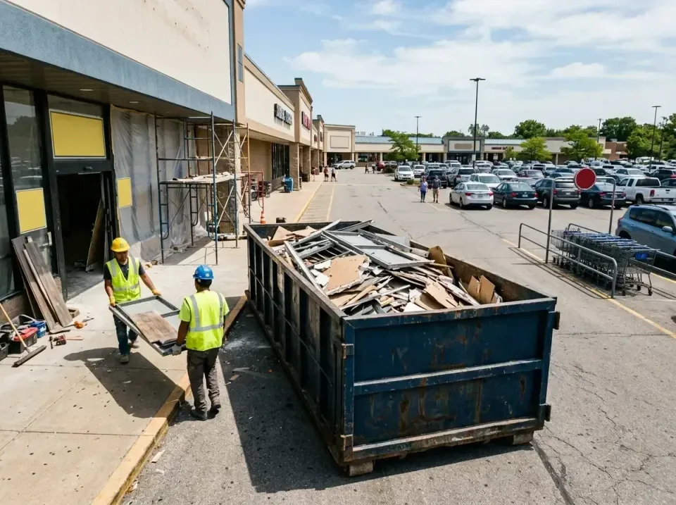 retail-store-renovation-debris-003 — frequently asked questions, Roll-off Dumpster Rentals in Powder Springs, GA